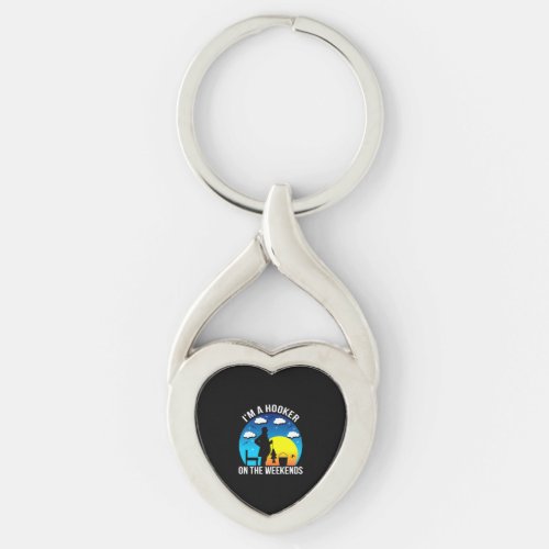 Fishing _ fishing fish _ shirt   keychain