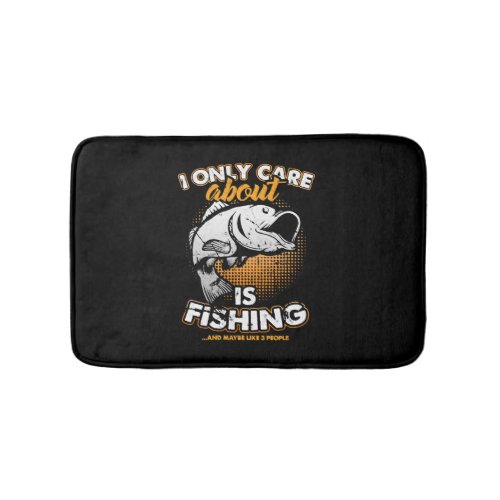 Fishing fishing fishing chopping fishing hat lake  bath mat