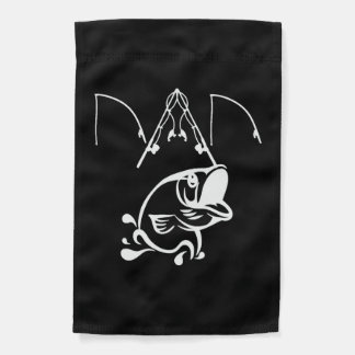 Fishing Fishing lake Garden Flag