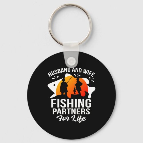 Fishing _ fishing partners _ shirt keychain