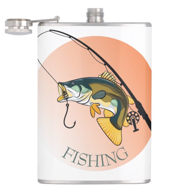 fishing flask (Opened)