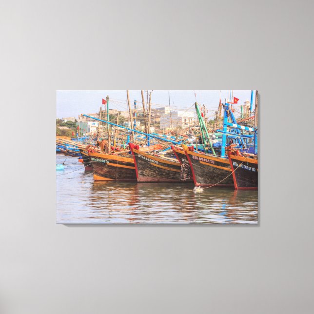 Fishing fleet canvas print (Front)