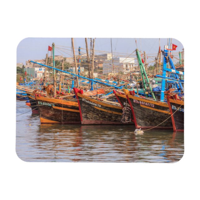 Fishing fleet magnet (Horizontal)
