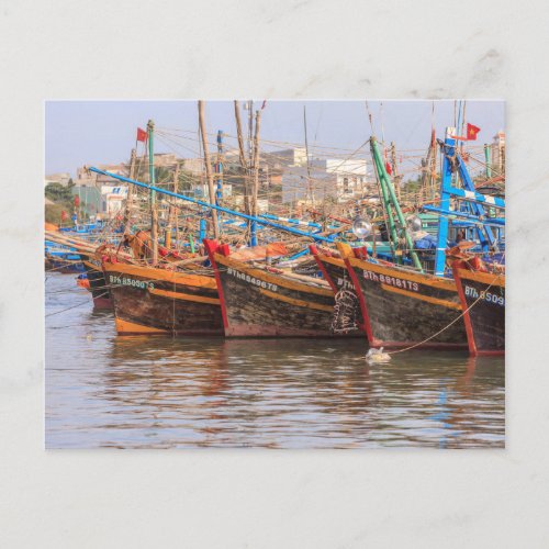 Fishing fleet postcard