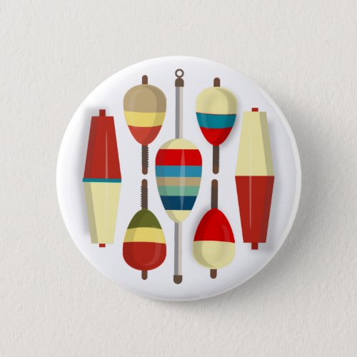 Fishing Floats  Bobbers Button