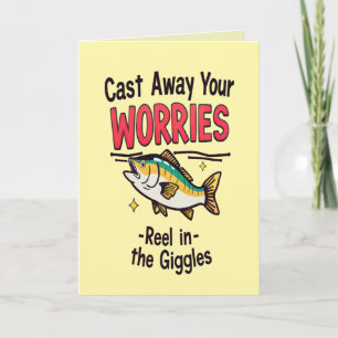 Fishing for Joy Birthday Card