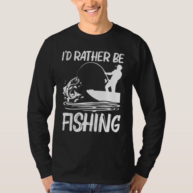 Fishing For Men Women Fisherman Bait Boat Trip T-Shirt (Front)