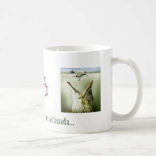 Fishing for Northern Pike in Canada Coffee Mug