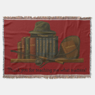Fishing for Understanding  Throw Blanket