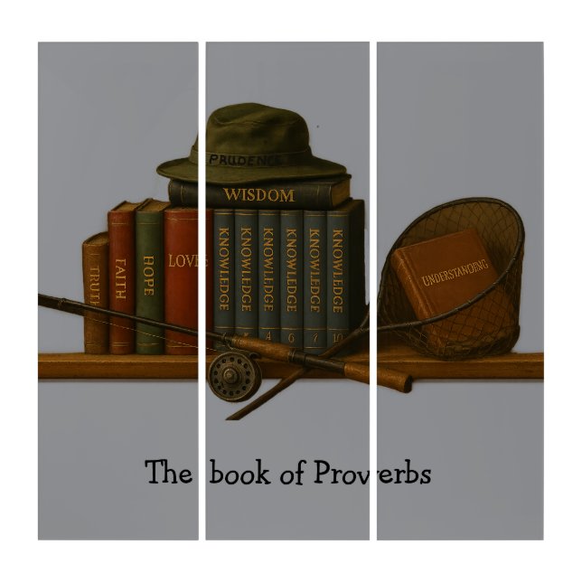 Fishing for Understanding  Triptych (Front)