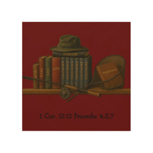Fishing for Understanding  Wood Wall Art