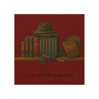 Fishing for Understanding Wood Wall Art