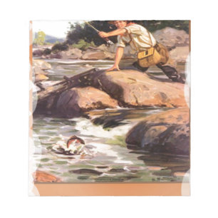Fishing from the rocks notepad
