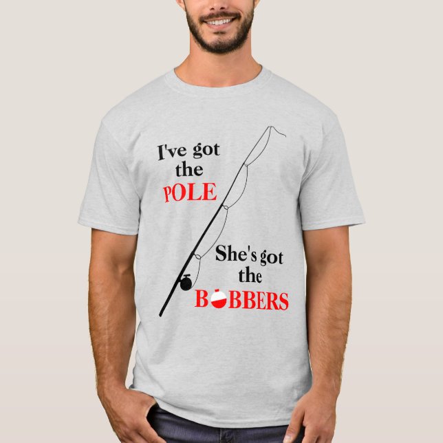 Fishing Funny Bobbers T-Shirt (Front)