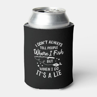 Fishing - Funny Fishing Can Cooler