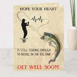 I'm a BASS MAN Funny Fishing Theme | Greeting Card