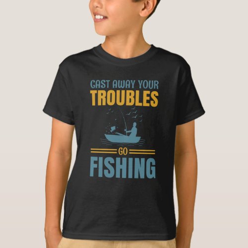 fishing funny quote T_Shirt