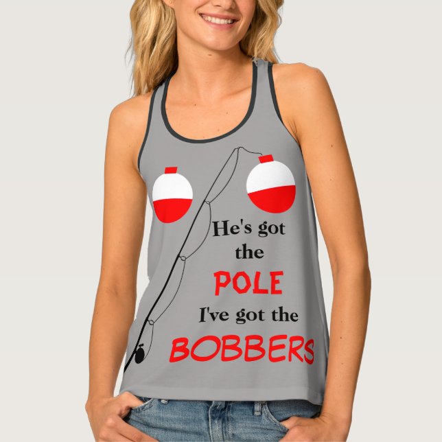Fishing Funny Tank Top (Front)