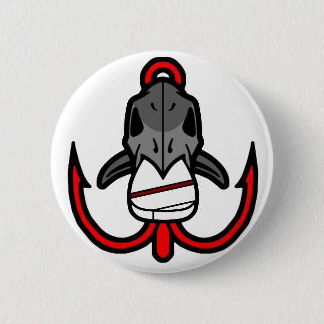 Fishing Fury Button (Front)