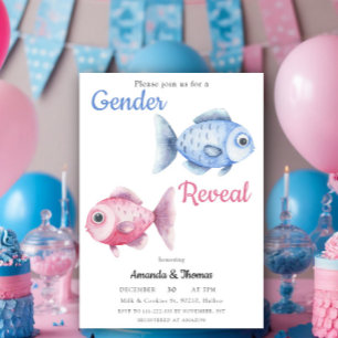 Fishing Gender Reveal Invitation