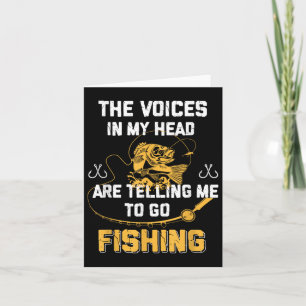 Fishing Gifts Funny Fisherman Card