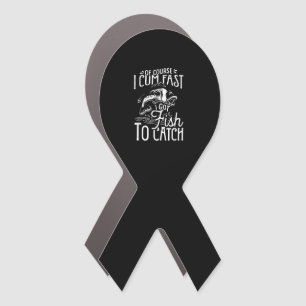 Fishing Gifts - Of Course I Cum Fast I Got Fish Car Magnet