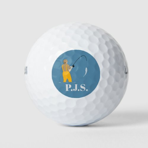 Fishing Golf Balls