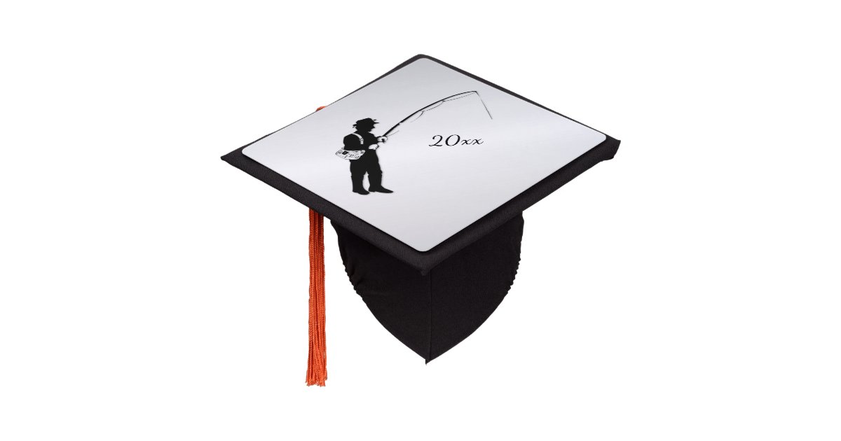 Fishing Graduation Cap Topper Zazzle