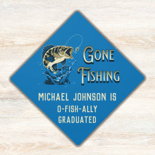 O-Fish-Ally Graduated 2023 Fishing,Fisherman Graduation ,Fishing Gifts For  Men | Canvas Print