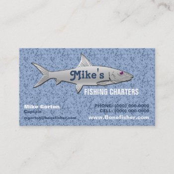 Fishing Guide Business Card by coolcards_biz at Zazzle