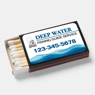 Fishing Guide Service Matchboxes