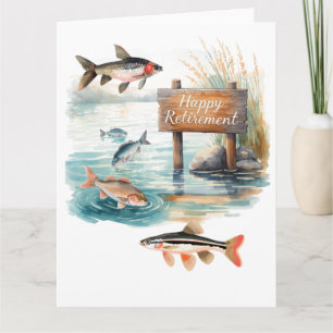 Fishing happy retirement for Anglers Card