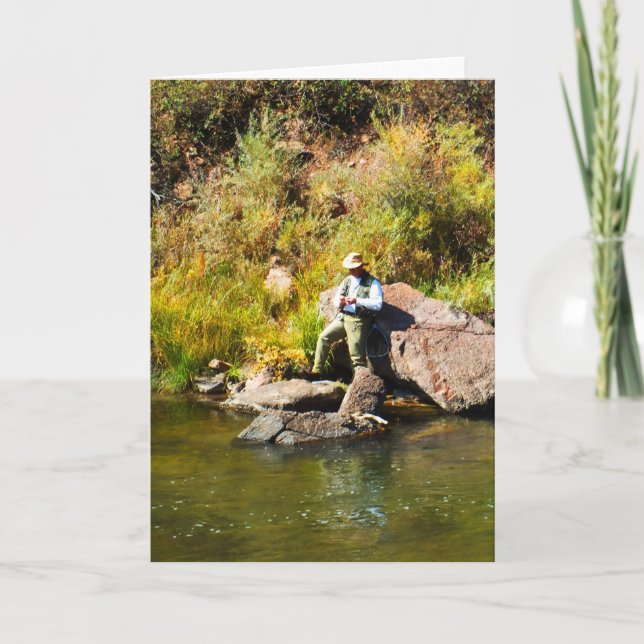 Fishing Holiday Card (Front)