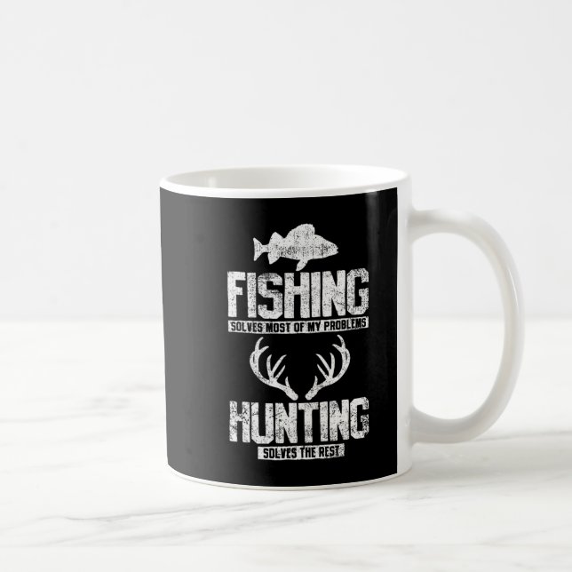 Fishing Hunting  Coffee Mug (Right)