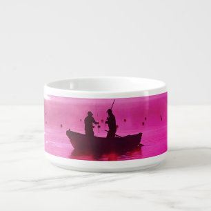 Fishing Image Chili, Soup or Beverage Mug - Bowl