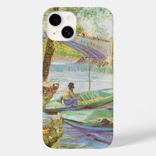 Fishing in Spring Pont de Clichy Vincent van Gogh Case_Mate iPhone 14 Case