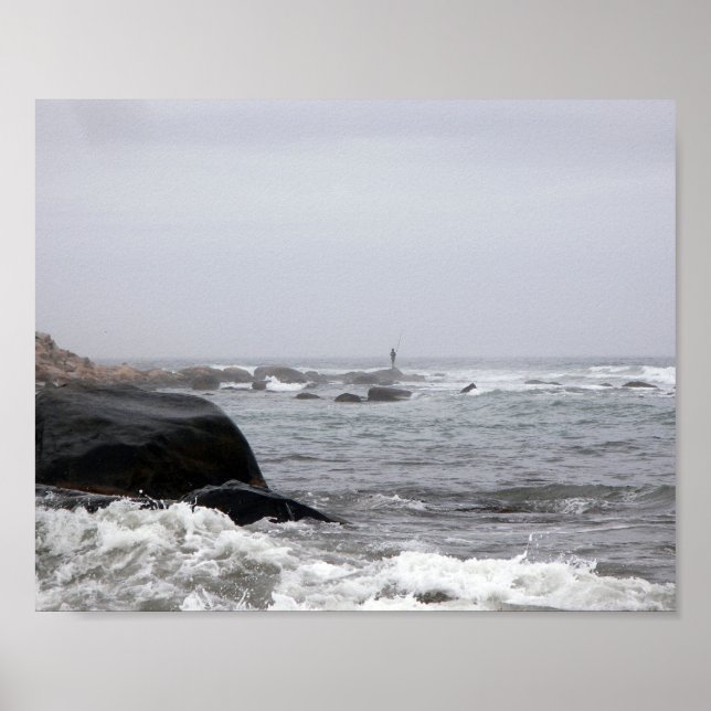 Fishing in the Mist Poster (Front)