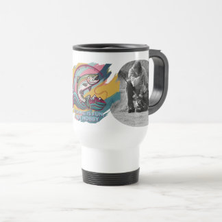 Fishing Is Fun Not Hobby Generational Fishing Gift Travel Mug