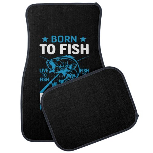 Fishing Is My Cardio Car Floor Mat