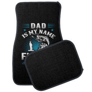 Fishing Is My Dad Game Car Floor Mat
