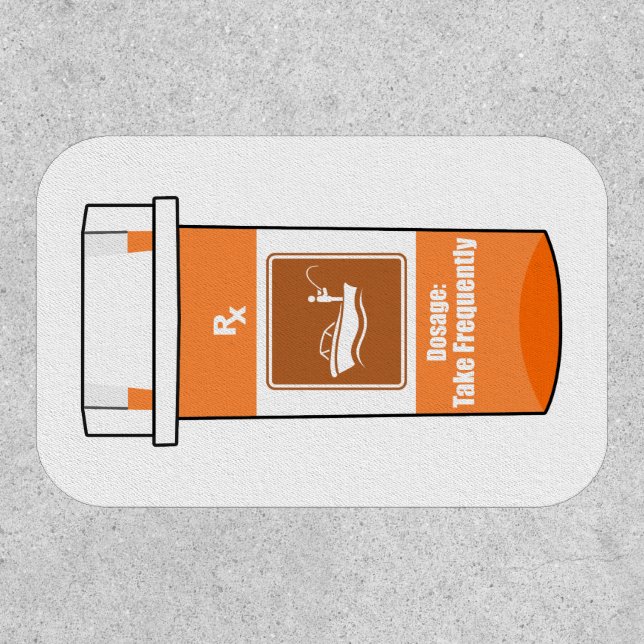 Fishing Is My Drug Patch (Front)