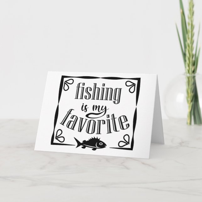 Fishing is my favorite quote  program (Front)