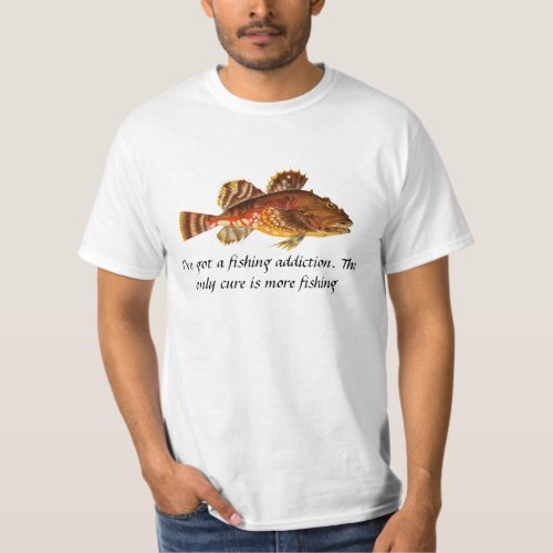 Fishing is My Happy Place Hilarious T_Shirt 