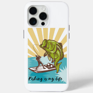 fishing is my life iPhone 15 pro max case