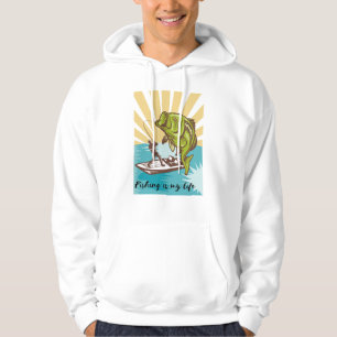 fishing is my life hoodie