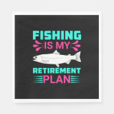 Fishing Retirement Party - Gone Fishing Napkins