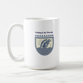 Fishing is My Therapy Coffee Mug