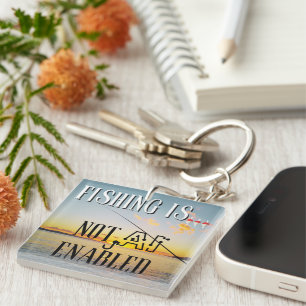 Fishing Is... Not Artificial Intelligence Enabled Keychain