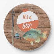 EDITABLE Bobbers or Bows Gender Reveal, Fishing Theme Baby Shower