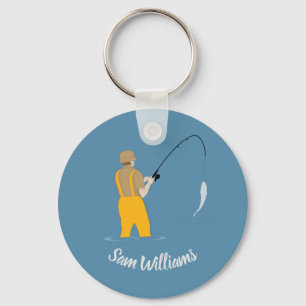 Fishing Keychain
